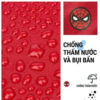 Balo Học Sinh Marvel Spider-Man Cao Cấp - Balo Thời Trang Chống Thấm Nước Dung Tích Đựng Laptop A4