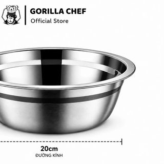 THAU MỚI GORILLA CHEF 20cm (T300)