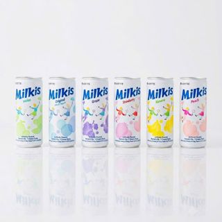 NƯỚC SODA SỮA MILKIS MIX VỊ TRÁI CÂY LOTTE HÀN QUỐC 250ML