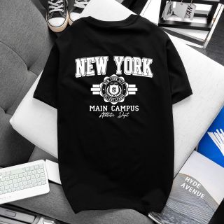 T shirt NY nam.  Chất vải cotton 4c mịn mát,dày đẹp.
