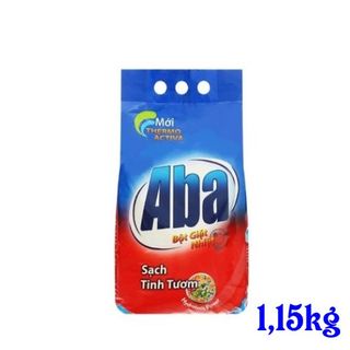 Bột Giặt Nhiệt ABA Sạch Tinh Tươm gói 1,15 kg Thùng 9 gói