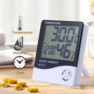 MÁY ĐO NHIỆT ĐỘ ĐỘ ẨM KHÔNG KHÍ TRONG PHÒNG HTC-1