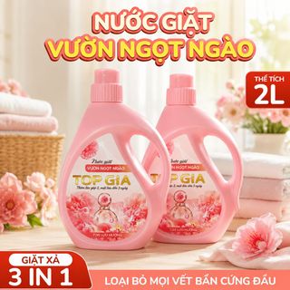 Nước Giặt Top Gia Can 2 Lít Hương Quyến Rũ Full Vat
