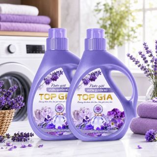 Nước Giặt Top Gia Can 2 Lít Hương Quyến Rũ Full Vat