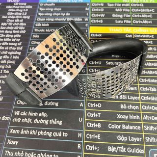 Dụng Cụ Nghiền Tỏi Bằng Inox Cầm Tay, Đa Năng, An Toàn Cho Bếp - Giá Sỉ
