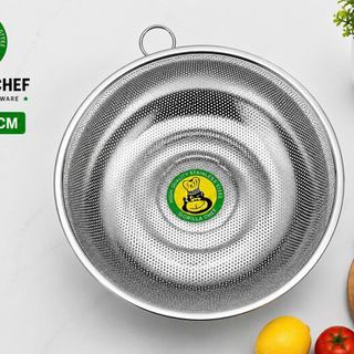 RỔ INOX 1 QUAI 25,5cm GORILLA CHEF (T120)