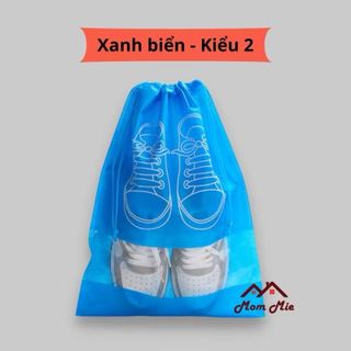 Túi đựng giày có dây rút, vải không dệt chống thấm - J187