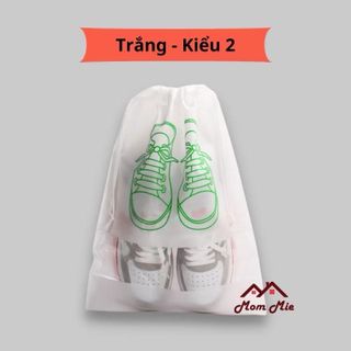 Túi đựng giày có dây rút, vải không dệt chống thấm - J187