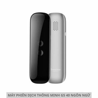 Máy Phiên Dịch Thông Minh G5, Có Khả Năng Dịch Trực Tuyến 40 Ngôn Ngữ Khác Nhau Bằng Giọng Nói.