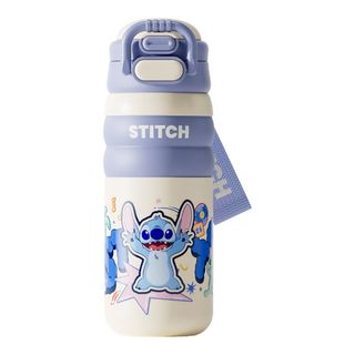 Bình Giữ Nhiệt Disney Inox 316 Cao Cấp 480ml H15077- Bình Nước Học Sinh Lõi Thép 6 Lớp Khóa Nhiệt 12H Có Quai Đeo