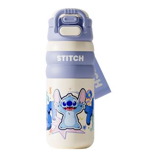 Bình Giữ Nhiệt Disney Inox 316 Cao Cấp 480ml H15077- Bình Nước Học Sinh Lõi Thép 6 Lớp Khóa Nhiệt 12H Có Quai Đeo