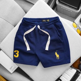 SHORT POLO Nam.  Chất nỉ chân Cua 100%cotton.