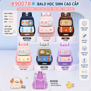 BALO HOẠT TIẾT CÚN DỄ THƯƠNG CHO BÉ ĐI HỌC CỰC XINH A9007 - WINNIE HOUSE