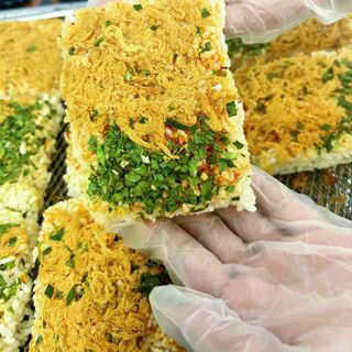 CHUYÊN SỈ CƠM CHÁY CHÀ BÔNG MIX MẮM HÀNH