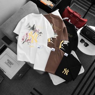 T shirt NY  Chất vải cotton 4c mịn mát,dày đẹp. Hình in sắc nét.