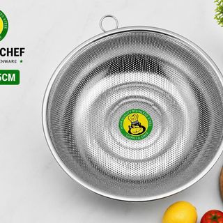 RỔ INOX 1 QUAI 28,5cm GORILLA CHEF (T120)
