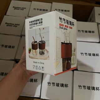 Ly Thuỷ Tinh Bọc Da Cao Cấp - Giá Sỉ