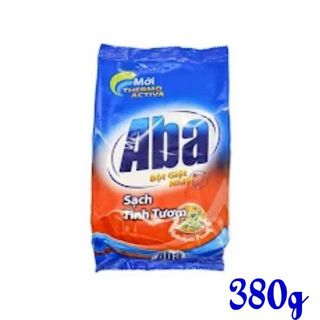 Bột Giặt ABA Sạch Tinh Tươm gói 380g Thùng 36 gói