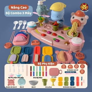 Bộ Đồ Chơi Đất Sét Nấu Ăn Zuba Toys, Đất Nặn Tạo Hình Kích Thích Sáng Tạo, An Toàn Cho Bé