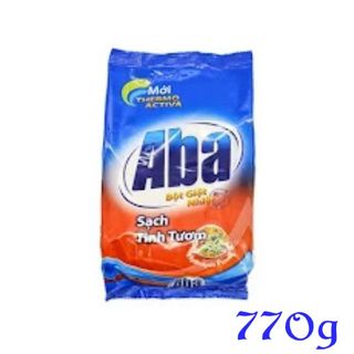 Bột Giặt Nhiệt ABA Sạch Tinh Tươm gói 770g Thùng 18 gói