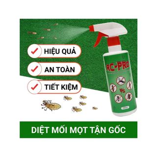 Xịt Diệt Mối Mọt Tận Gốc Rc Pro 500ml Xua Đuổi Ruồi Muỗi Kiến Gián Và Côn Trùng Gây Hại