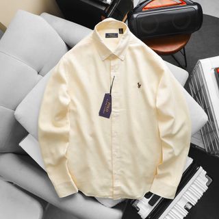 Sơ mi POLO -TD nam.  Chất linen.