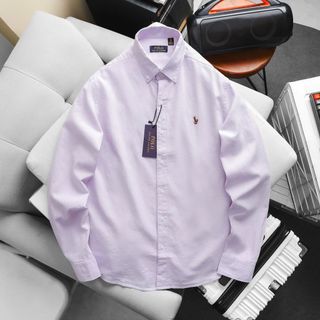 Sơ mi POLO -TD nam.  Chất linen.