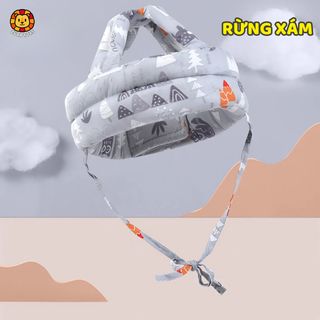 Mũ Bảo Vệ Đầu Cho Bé Zuba Toys 100% Cotton, Tập Bò Cho Bé 5-36 Tháng Bảo Vệ Đầu An Toàn
