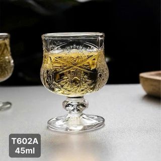 BỘ 6 LY THỦY TINH UỐNG RƯỢU 45ML T602 (T30)