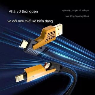 CÁP SẠC NHANH ĐA NĂNG 4in1 65W (T300)