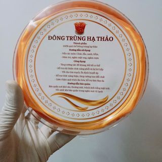 Nấm đông trùng hạ thảo sấy thăng hoa 50gr (hộp tròn xếp)
