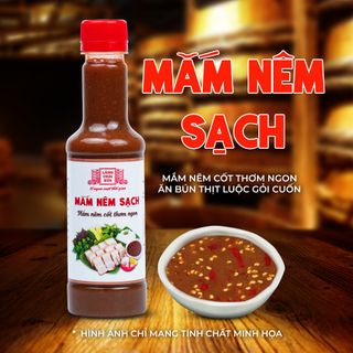 [Chai 310g] Mắm nêm sạch Làng Chài Xưa - Mắm nêm cốt thơm ngon ăn bún, gỏi cuốn rất ngon