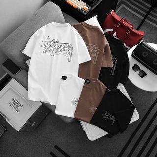 T shirt Stussy  Chất vải cotton 4c mịn mát.