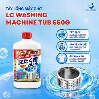 Tẩy lồng máy giặt LC Washing 550g