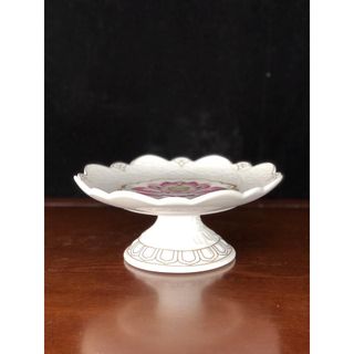 Bộ Thờ Cúng Dĩa 1618 Họa Tiết Hoa Sen Tím Bằng Sứ Cao Cấp - Phật Giáo Tường Thuận
