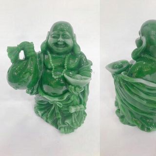 Tượng Di Lặc Bồ Tát Cao 10cm Chất Liệu Đá Ép Độ Bền Cao Màu Sắc Tỉ Mỉ Sơn Chất Lượng Tốt Dễ Vệ Sinh Sản Phẩm Văn Hóa Phật Giáo