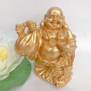 Tượng Di Lặc Bồ Tát Cao 10cm Chất Liệu Đá Ép Độ Bền Cao Màu Sắc Tỉ Mỉ Sơn Chất Lượng Tốt Dễ Vệ Sinh Sản Phẩm Văn Hóa Phật Giáo