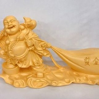 Tượng Di Lặc Bồ Tát Cao 10cm Ngang 25cm Chất Liệu Đá Ép Độ Bền Cao Màu Sắc Tỉ Mỉ Sơn Chất Lượng Tốt Dễ Vệ Sinh Sản Phẩm Văn Hóa Phật Giáo
