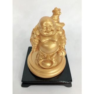 Tượng Di Lặc Bồ Tát Cao 5cm Chất Liệu Đá Ép Độ Bền Cao Màu Sắc Tỉ Mỉ Sơn Chất Lượng Tốt Dễ Vệ Sinh