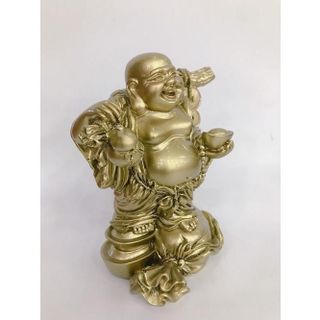 Tượng ngài Di Lặc Bồ Tát cầm hồ lô cao 13cm-nhiều mẫu