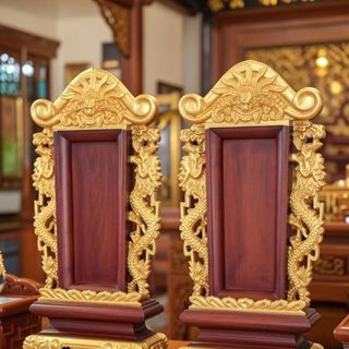 Bài Vị Gỗ Hương Ngàn Năm Uy nghiêm Chạm Khắc Tinh Xảo Chất Liệu Gỗ Hương Đỉnh Cao Độ Bền Vĩnh Cửu Nghệ Thuật Chạm Khắc Tinh Xảo Kích Thước Chuẩn Phong Thủy