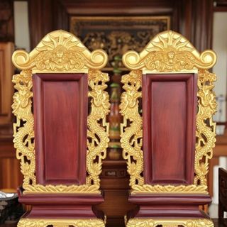 Bài Vị Gỗ Hương Ngàn Năm Uy nghiêm Chạm Khắc Tinh Xảo Chất Liệu Gỗ Hương Đỉnh Cao Độ Bền Vĩnh Cửu Nghệ Thuật Chạm Khắc Tinh Xảo Kích Thước Chuẩn Phong Thủy