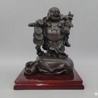 Tượng ngài Di Lặc Bồ Tát cao 11cm-nhiều mẫu
