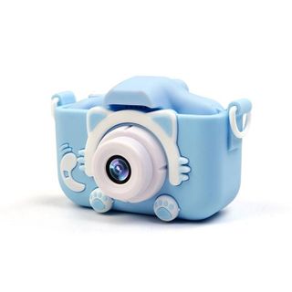Camera Mini 4000W Có Cáp Truyền Hình Sang Điện Thoại Hỗ Trợ Thẻ Nhớ 32GB Pin 600mAh Zoom 8x Màn Hình IPS 2.0 Inch Cho Trẻ Em Chụp 2000 Tấm Ảnh
