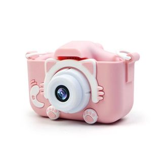 Camera Mini 4000W Có Cáp Truyền Hình Sang Điện Thoại Hỗ Trợ Thẻ Nhớ 32GB Pin 600mAh Zoom 8x Màn Hình IPS 2.0 Inch Cho Trẻ Em Chụp 2000 Tấm Ảnh