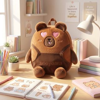 BALO MẦM NON CAPYBARA MẶC YẾM DỄ THƯƠNG – SIÊU NHẸ CHO BÉ - PIPI STORE