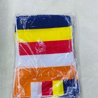Cờ dây in ngũ sắc 20cmx30cm chất lượng cao