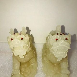 Tỳ Hưu Phong Thủy Thiên Lộc - Linh Vật Mang Lại Tài Lộc Bình An Thiết Kế Uy Ngĩ Đầu Rồng Thân Gấu Sừng Cánh Miệng Rộng Màu Vàng Bền Linh Khí Cao Kích Thước Nhỏ Trang Sức