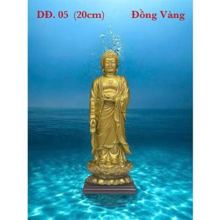 Tượng Đức Phật A Di Đà đứng cao 21cm-nhiều mẫu