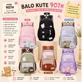👜 BALO BREAKTIME A907 – THIẾT KẾ TRẺ TRUNG, KÈM VÍ NHỎ CỰC XINH